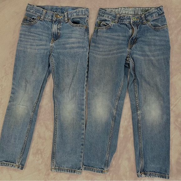 4-Pack Boys’ Carter’s Jeans and Nike Sweatpants, Size 6 - Picture 2 of 4